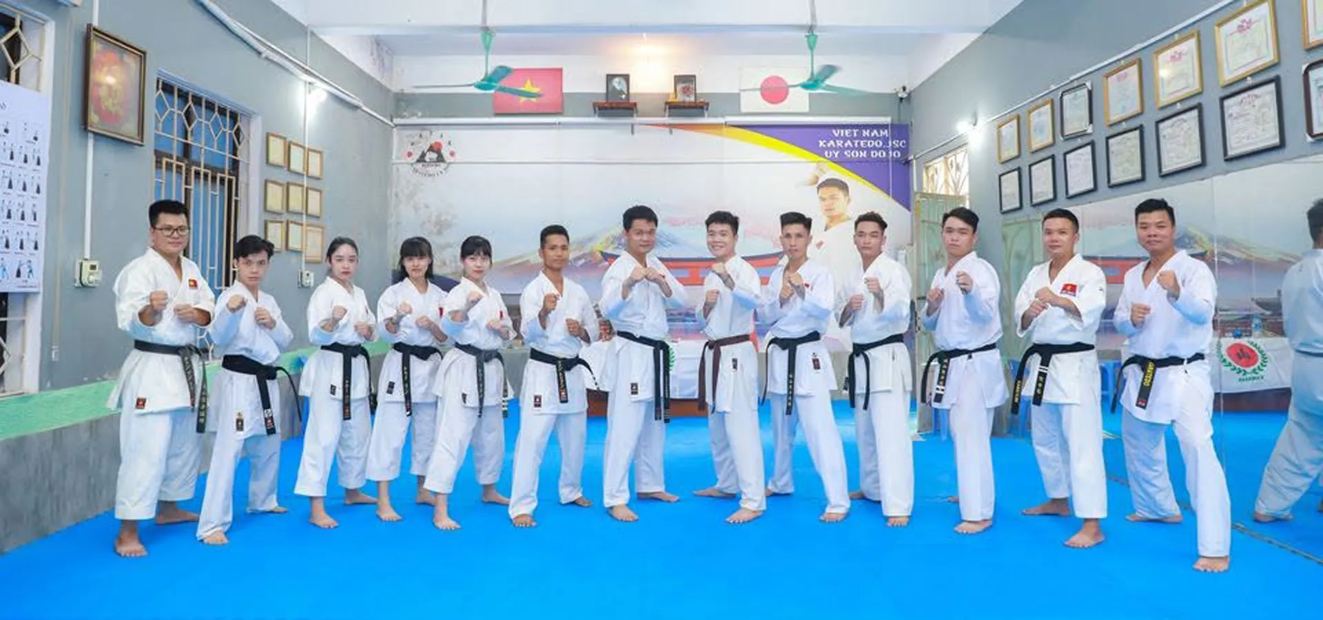 Đội ngũ huấn luyện viên Võ Đường Uy Sơn