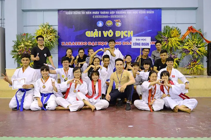 Một số hình ảnh đẹp CLB Võ thuật Đại học Công đoàn – TUU Karatedo Club