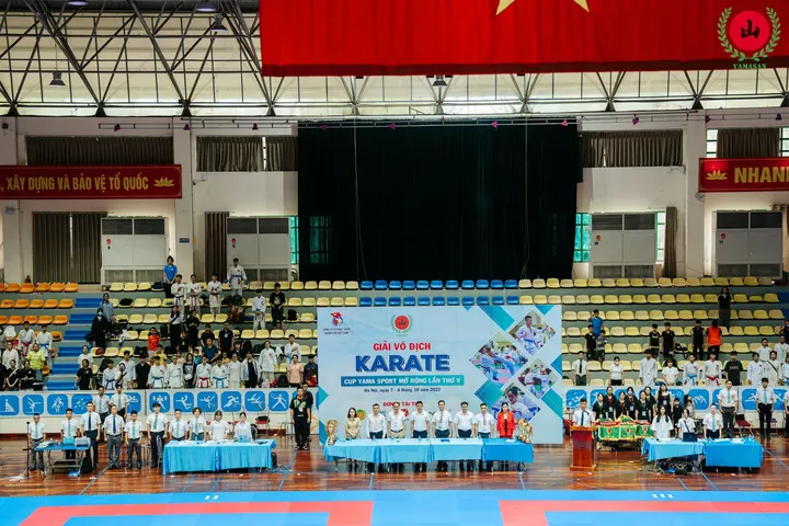 GIẢI VÔ ĐỊCH KARATE CUP YAMA SPORT MỞ RỘNG LẦN THỨ V NĂM 2023