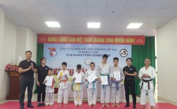 CLB Karatedo Homeland tổ chức Kỳ thi nâng cấp đai lần 1 năm 2025